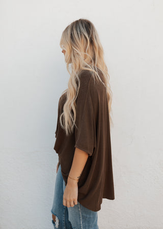 Macie Top - Dark Olive