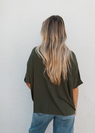Riley Tee - Olive