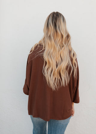 Preston Tee - Chestnut