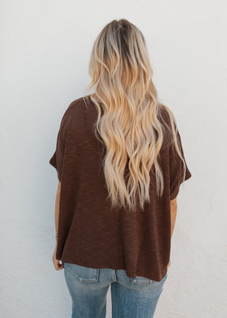 Hacci Top - Brown