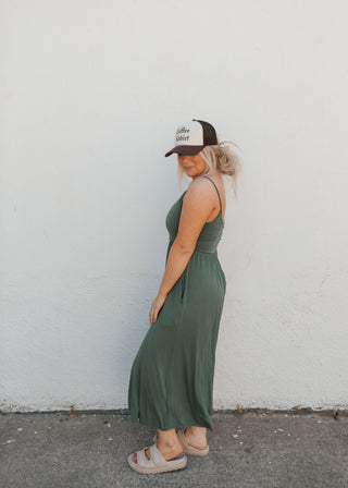 Tripp Jumper - Olive (Rooted)