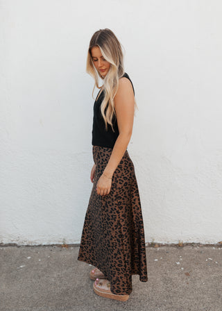 Harper Leopard Skirt
