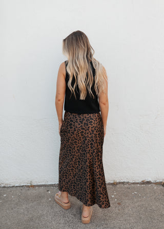 Harper Leopard Skirt