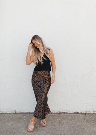 Harper Leopard Skirt