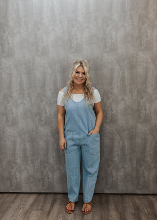 Daisey Denim Overall Jumper