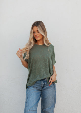 Hacci Top - Olive