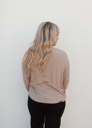 Riley Long Sleeve - Light Mocha