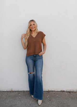 Rawlings Sweater Top - Camel