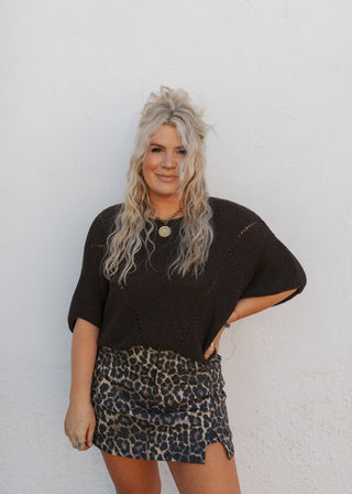 Lynlee Leopard Skort