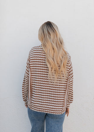 Teddy Stripe Top