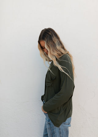Riley Long Sleeve - Olive