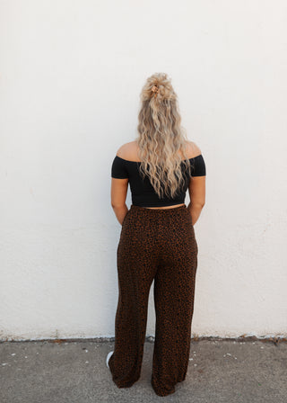 Cozy Leopard Pants