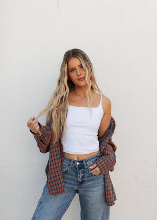 Demi Flannel - Vintage Rose