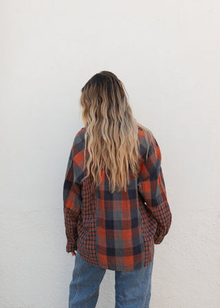 Demi Flannel - Vintage Rose