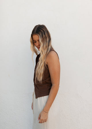 Kira Tank - Chocolate