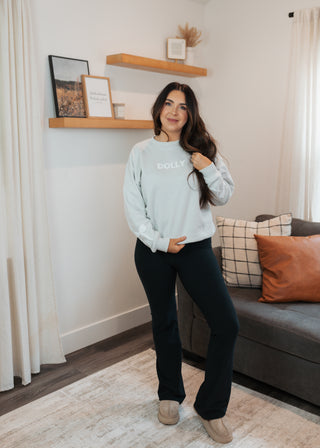 Dolly Retail Therapy Crewneck - Bone