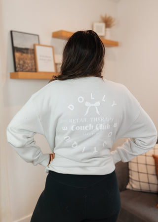 Dolly Retail Therapy Crewneck - Bone