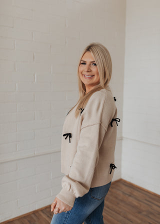 Rowan Bow Cardigan