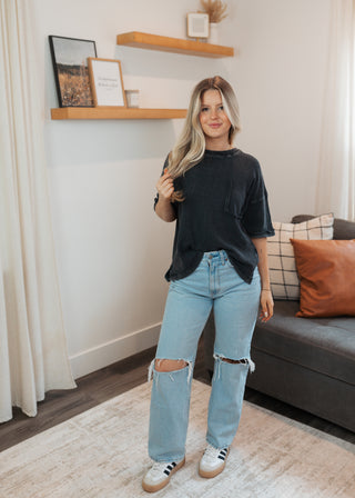 Sandi Tee - Ash Black