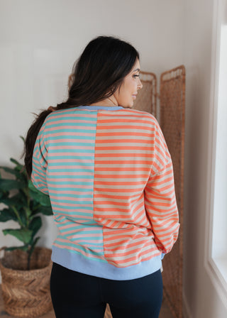 Spring Fever Pullover-Mint