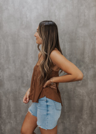 Willa Top - Brown