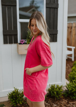 Parker Romper - Pink