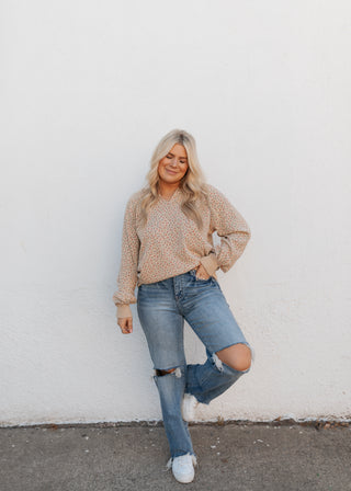 Amber Floral Pullover