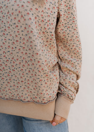 Amber Floral Pullover