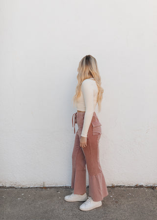Lounge Around Pants - Mauve