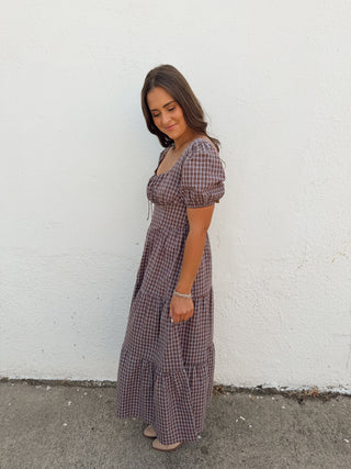 Maggie Plaid Dress