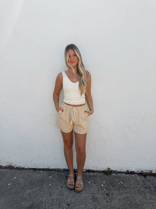 Faye Shorts - Yellow