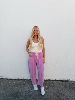 Lottie Barrel Sweatpants