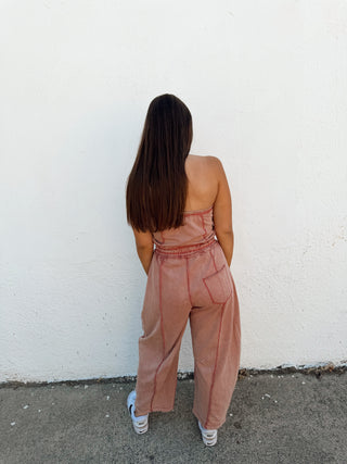 Cloud Barrel Jumper - Washed Brick