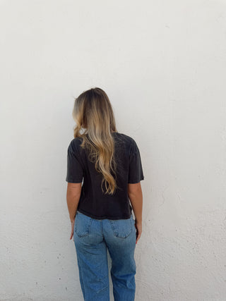 Cool Mom Cropped Graphic Tee