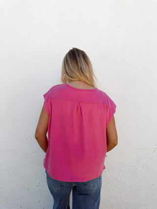 Ryan Top - Fuchsia