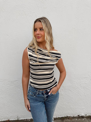 Natalie Stripe Top