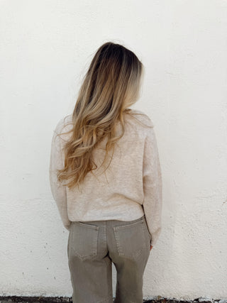 Piper Cardigan Sweater - Cream