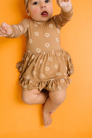 Little Daisy Bodysuit Bamboo Dress