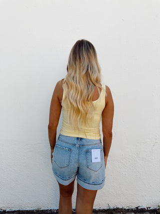 Yellow Striped Tank