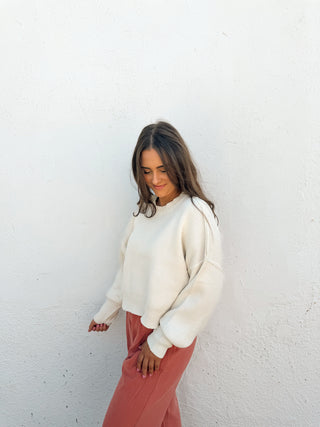 Aria Sweater - Cream