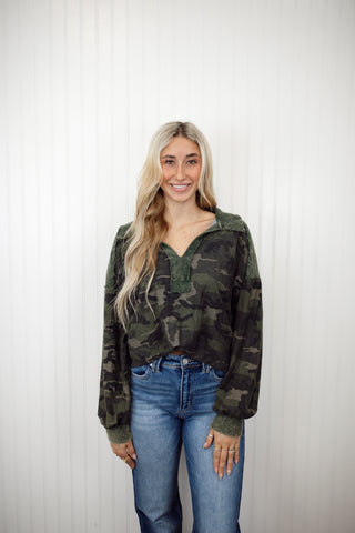 Cool In Camo Top