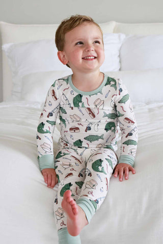 Two Piece Pajama Set | Off the Hook