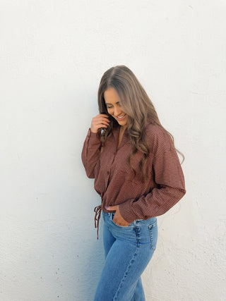 Rustic Plaid Top