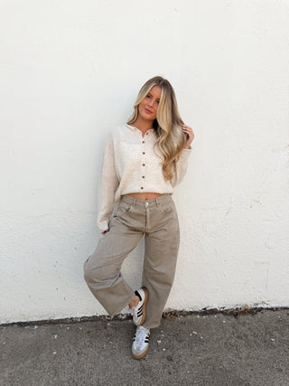 Willa Jeans - Olive
