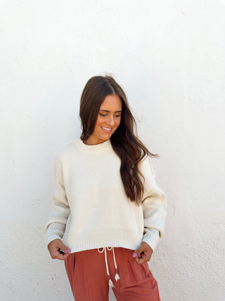 Aria Sweater - Cream