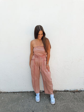 Cloud Barrel Jumper - Washed Brick