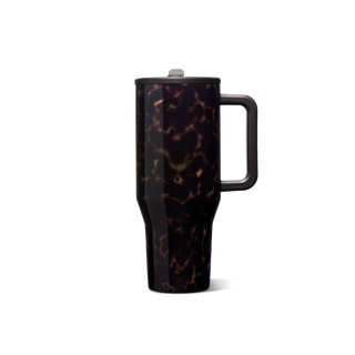 Mocha Tortoise HydroJug 32oz Traveler Tumbler
