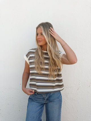 Benson Stripe Top