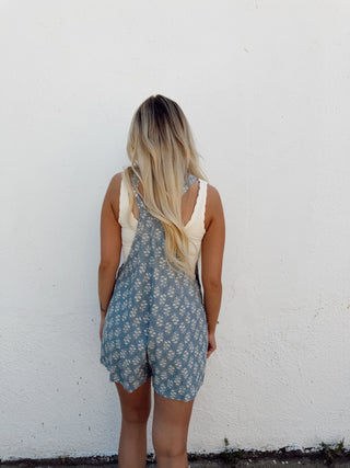 Mandy Floral Overalls