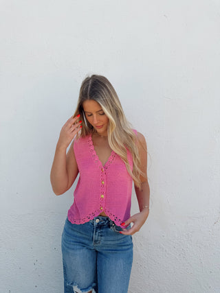 Hanna Vest Top